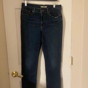 Levi's Women's Deep Blue Skinny Jeans